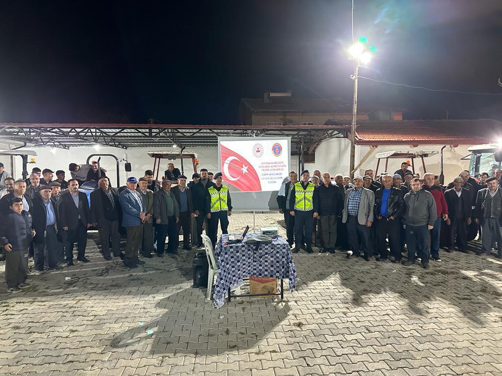 ÇAY'DA SÜRÜCÜLERE EĞİTİM