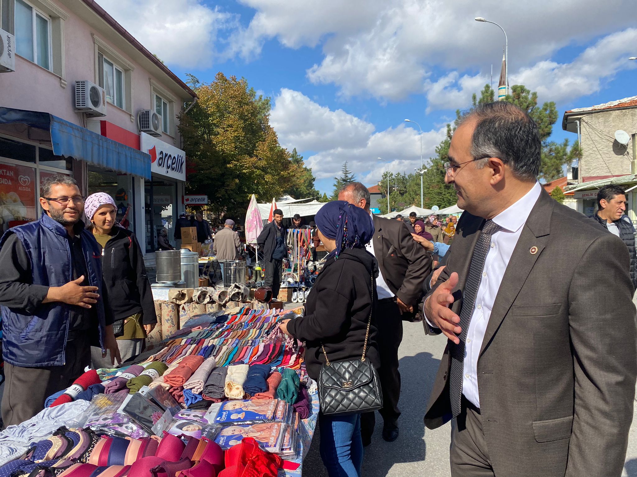 MİLLETVEKİLİ DR. ASLAN İLÇE VE KÖYLERİ GEZİYOR