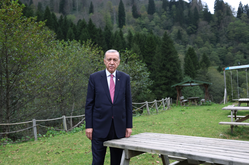 CUMHURBAŞKANI ERDOĞAN AYDER'İ ZİYARET ETTİ