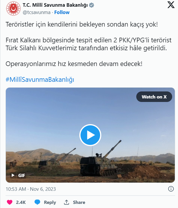 2 TERÖRİST ETKİSİZ HALE GETİRİLDİ