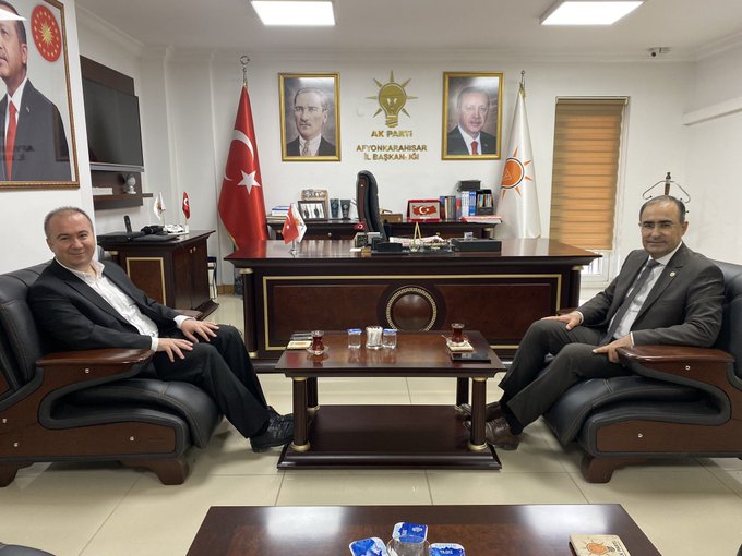MİLLETVEKİLİ ARSLAN, BAŞKAN ULUÇAY’I ZİYARET ETTİ
