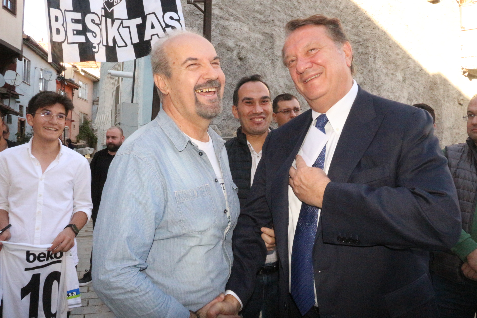 “Kimse Beşiktaş Kulübü Başkanına Parmak Sallayamaz”