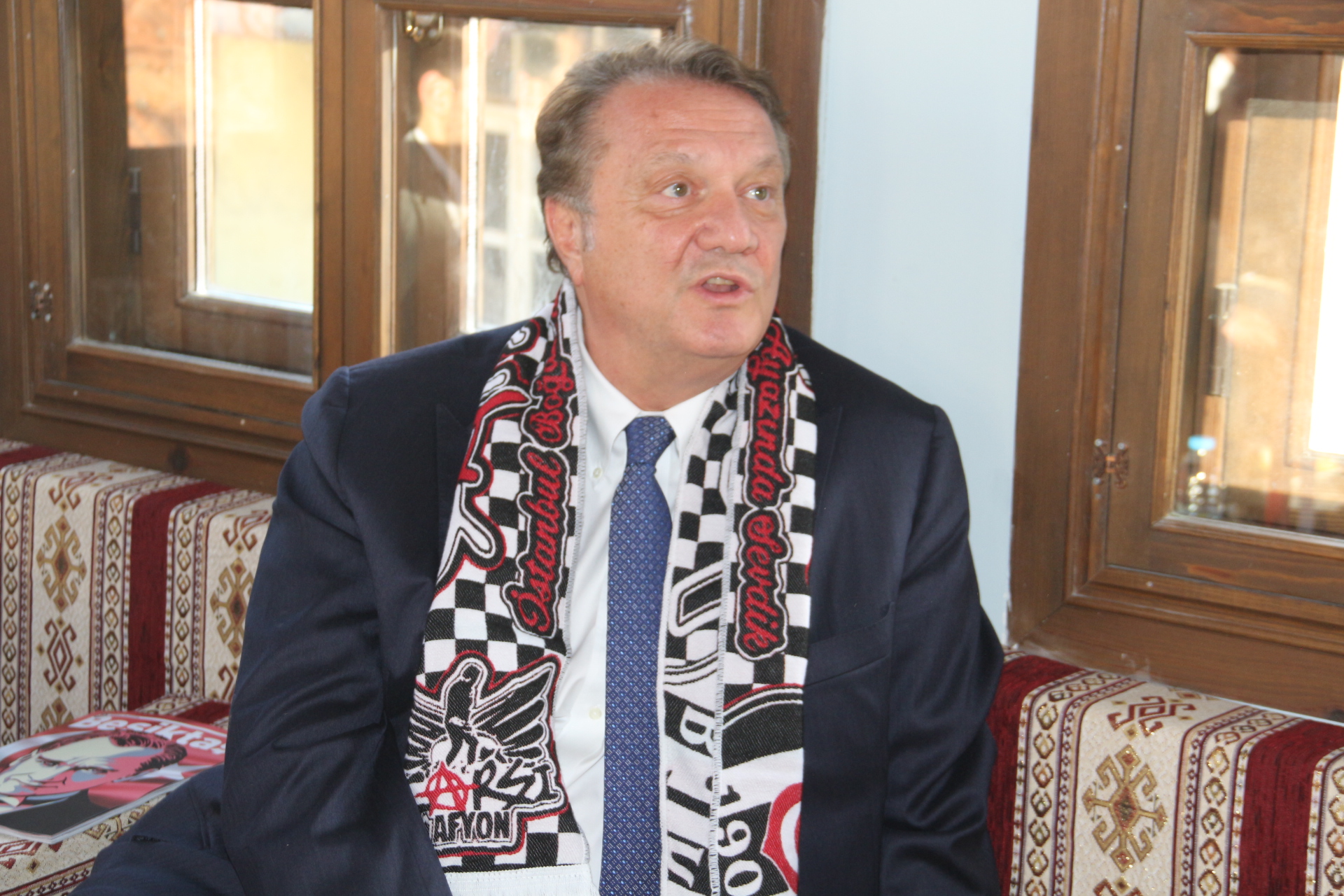 “Kimse Beşiktaş Kulübü Başkanına Parmak Sallayamaz”