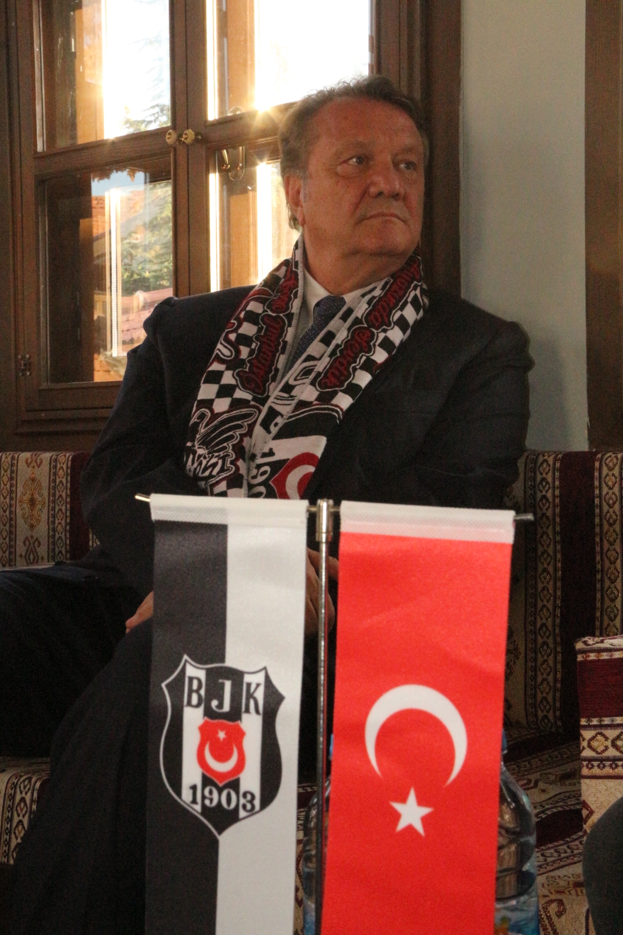 “Kimse Beşiktaş Kulübü Başkanına Parmak Sallayamaz”