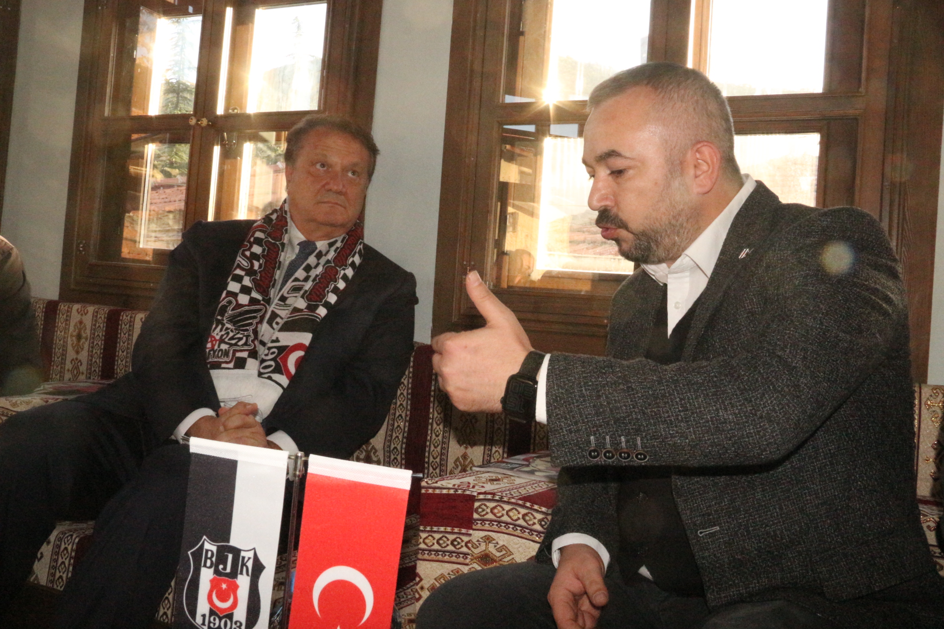 “Kimse Beşiktaş Kulübü Başkanına Parmak Sallayamaz”