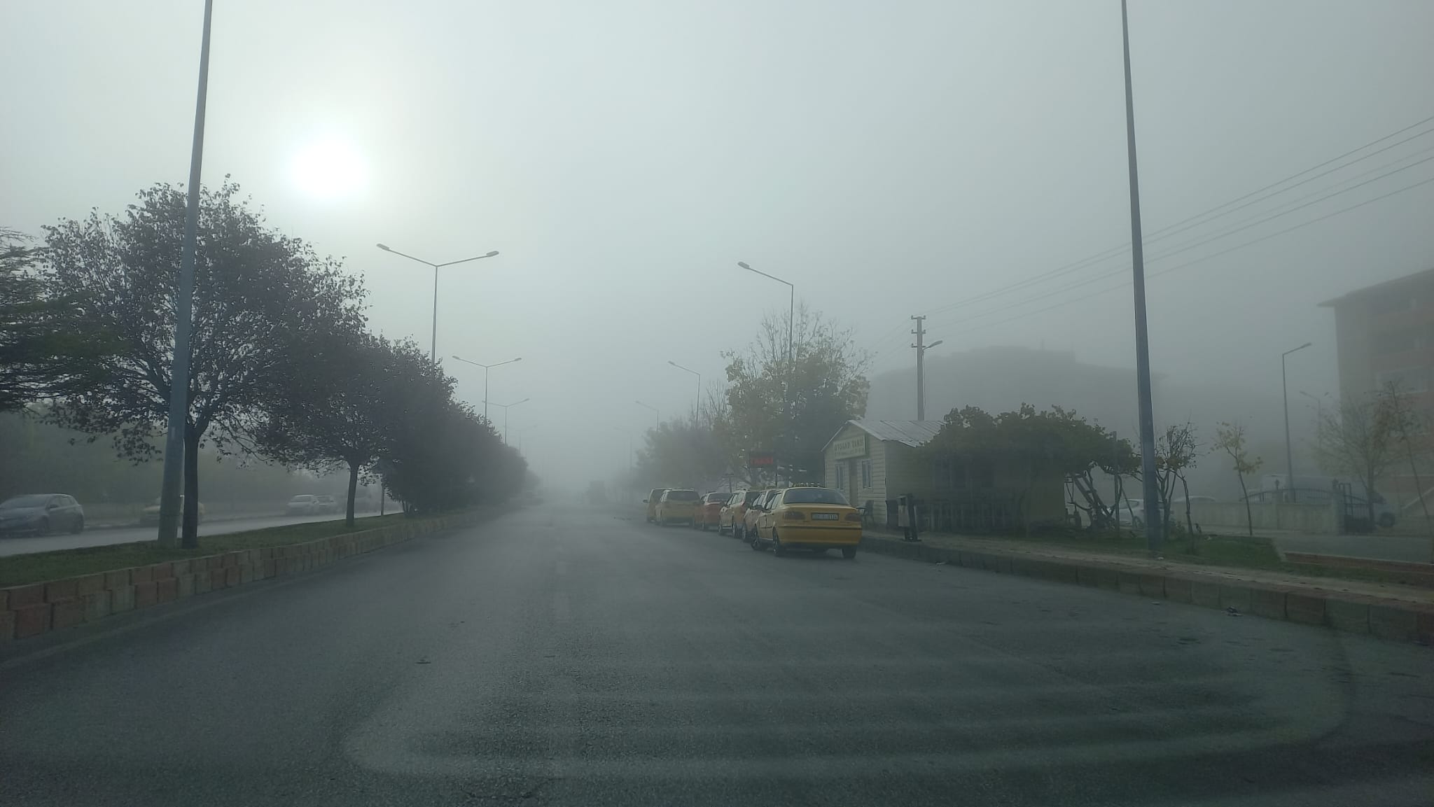 Afyonlular Sisli Bir Havaya Uyandı