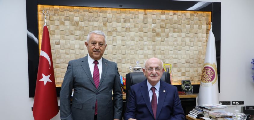 Cumhurbaşkanlığı Yik Başkan Vekili Kahraman´dan Zeybek Başkan´a Ziyaret