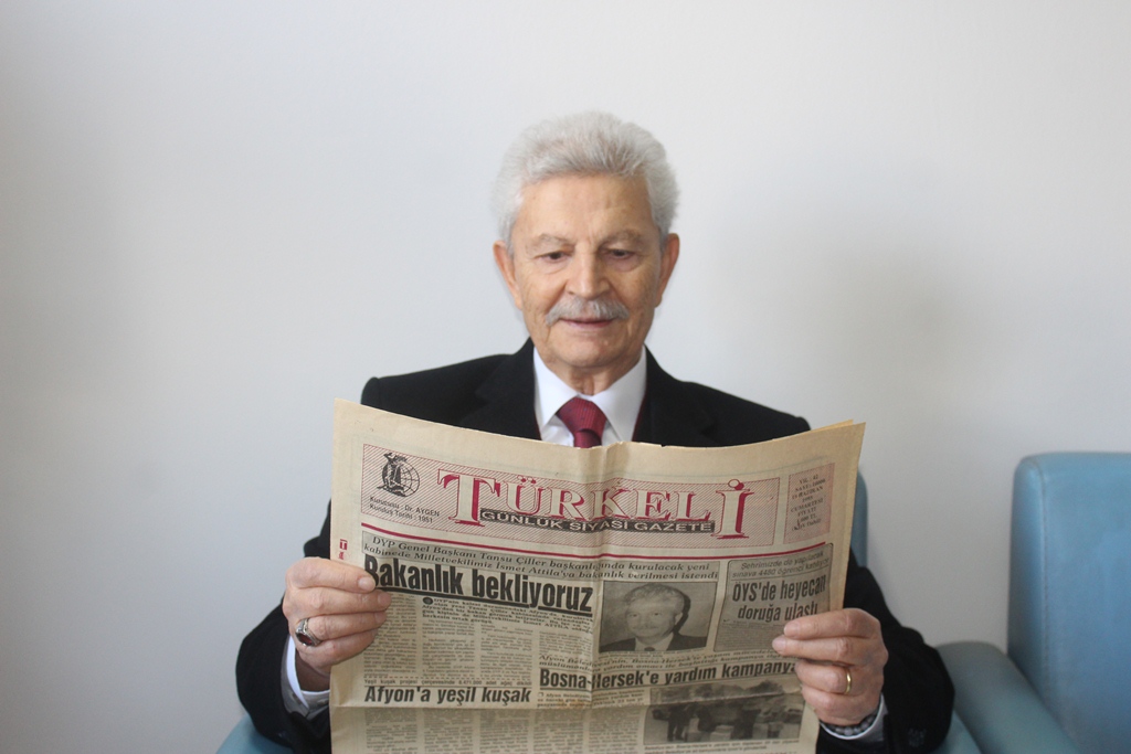 "Türkeli yazdı 5 gün sonra bakan oldum"