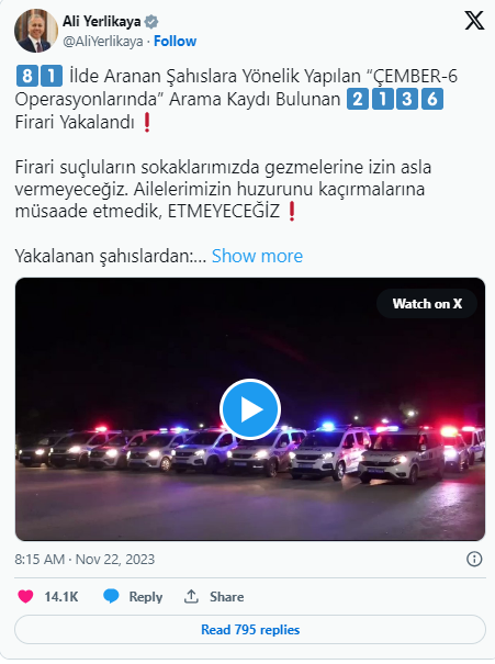 "ÇEMBER OPERASYONLARI0" KAPSAMINDA ARAMA YAPILDI