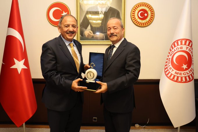 MHP'li Taytak Bakan Özhaseki'yi Ziyaret Etti