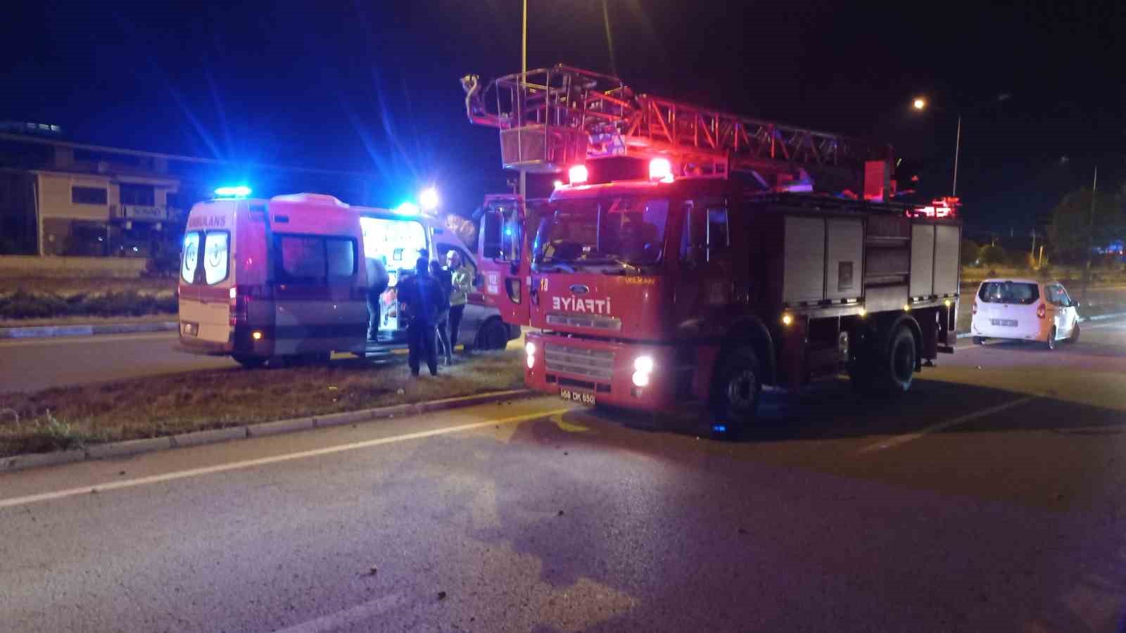 Eşini öldüresiye darp edip kaçtı