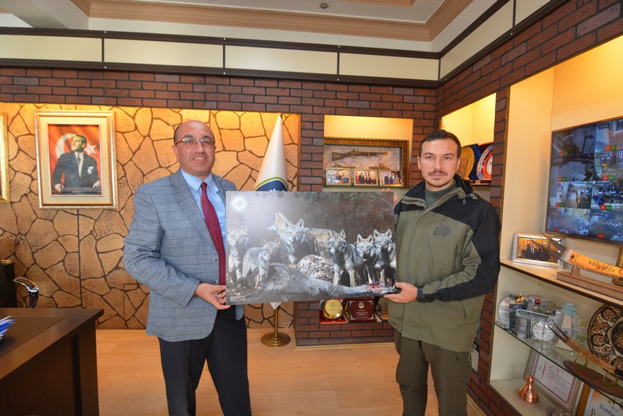 Doğa Koruma Milli Parklar Şefliği’nden Başkan Dr. Mustafa Çöl’e Ziyaret