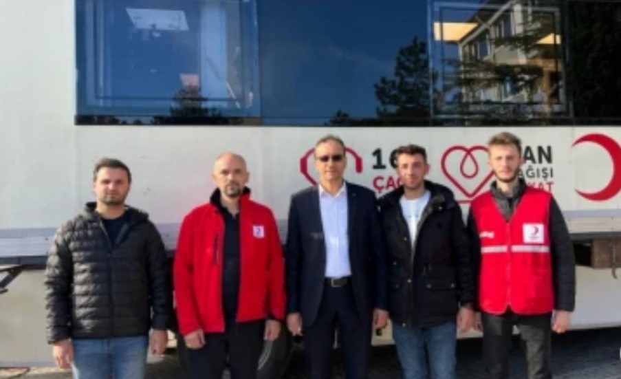 KIZILAY'A 60 ÜNİTE KAN BAĞIŞI