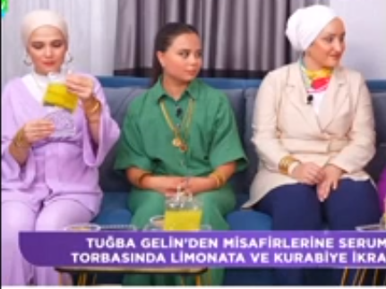 Yeni gelin evi programındaki şaşkınlık yaratan sunum!