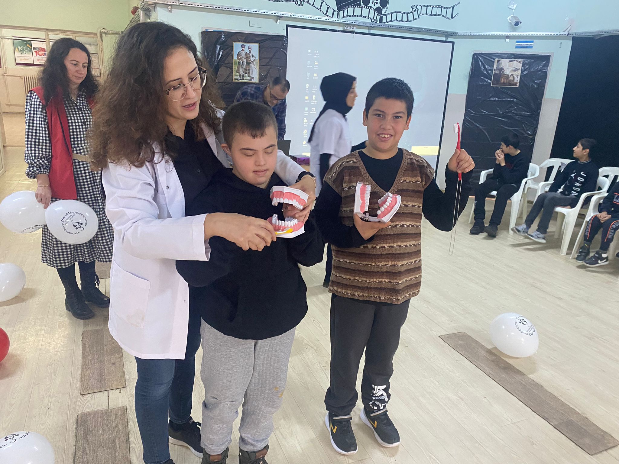 Ağız ve diş sağlığı özel bir etkinlikle anlatıldı