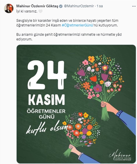 Bakan Göktaş'tan  anlamlı mesaj
