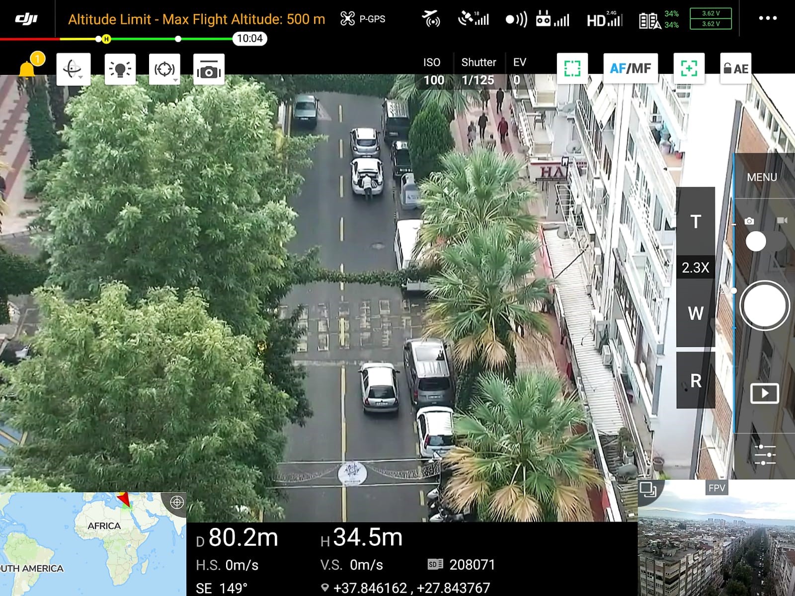 DRONE DESTEKLİ DENETİM YAPILDI