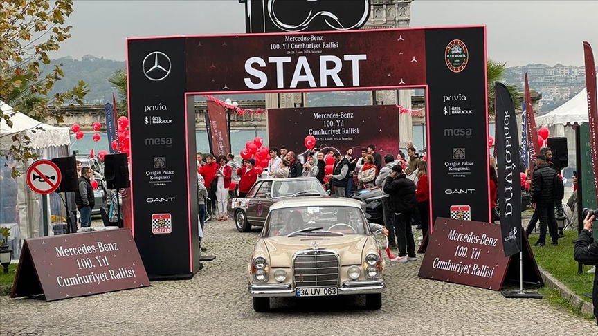 Mercedes-Benz 100. Yıl Cumhuriyet Rallisi Başladı