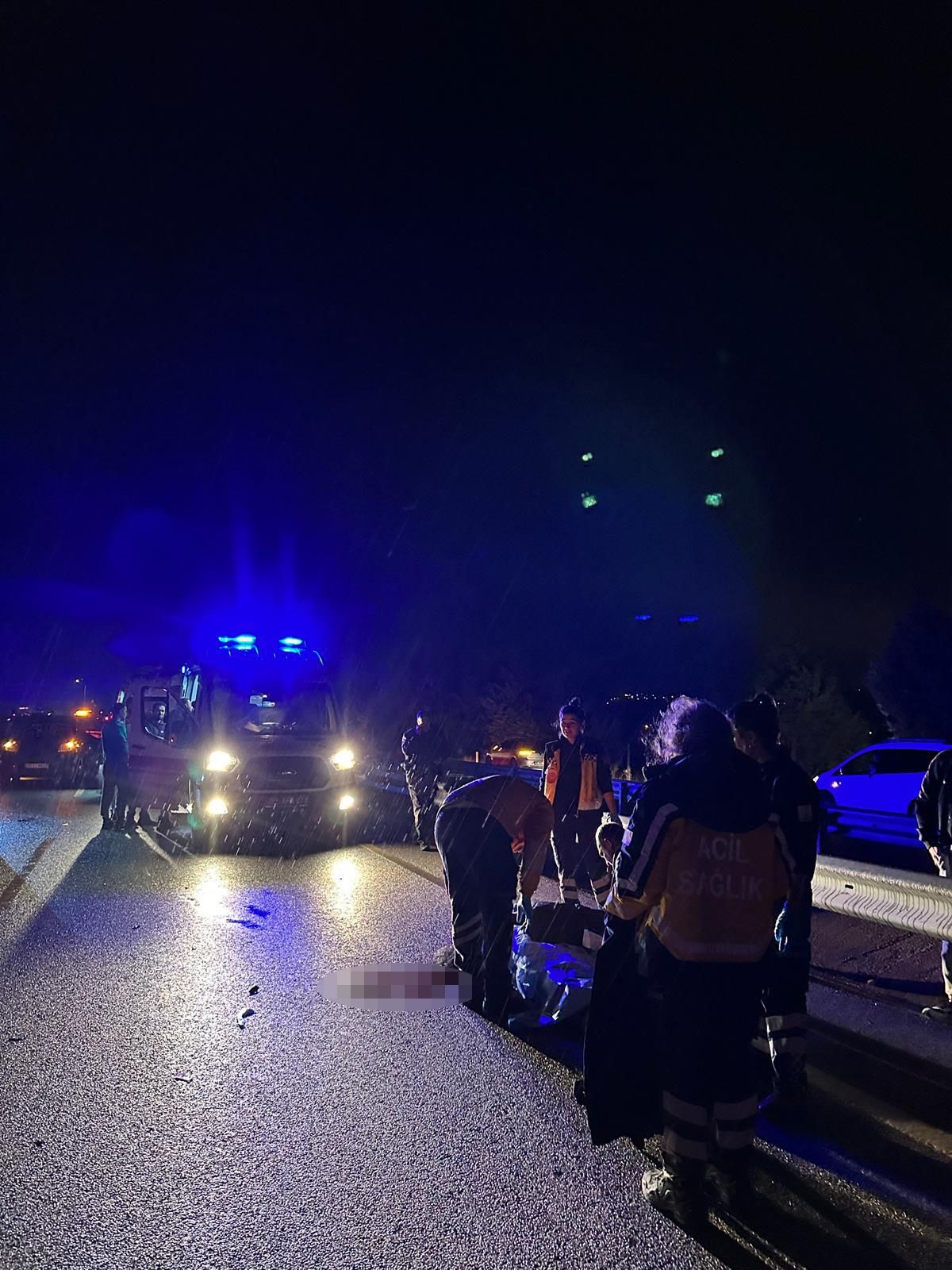 YOL ORTASINDA TARTIŞMA ÇIKTI