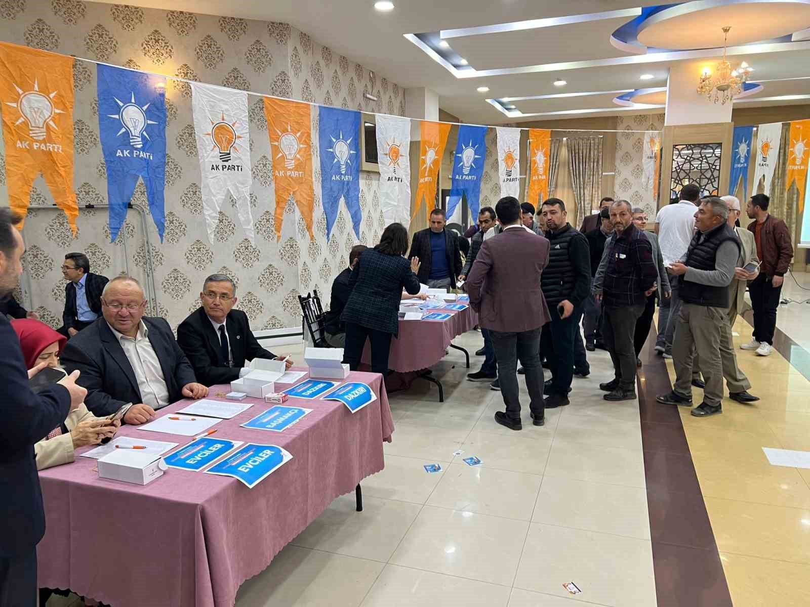 AK Parti’de temayül yoklaması yarın yapılacak