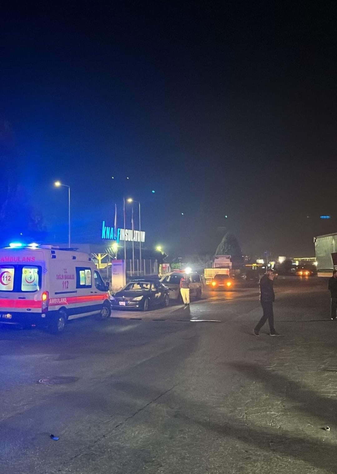 SÜRÜCÜSÜNÜN RAHATSIZLANMASI SONUCU KONTROLDEN ÇIKTI