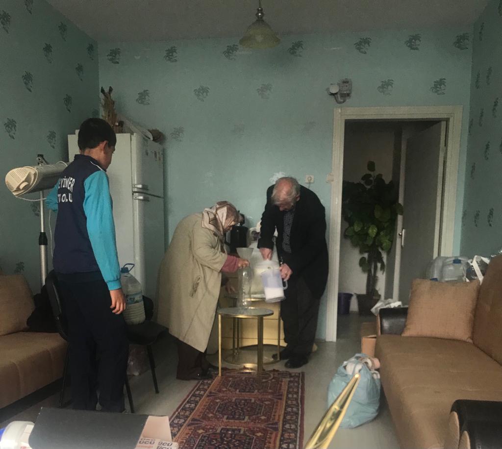 Kadının Gücü Derneği ihtiyaç sahiplerini yalnız bırakmadı