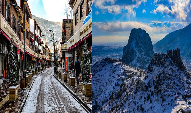 Kar Afyon'a Çok Yakıştı