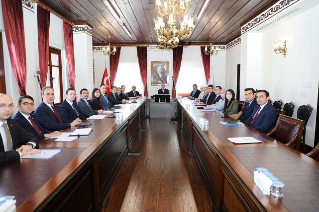 Afyon'da Mülki Amirler Toplantısı Düzenledi