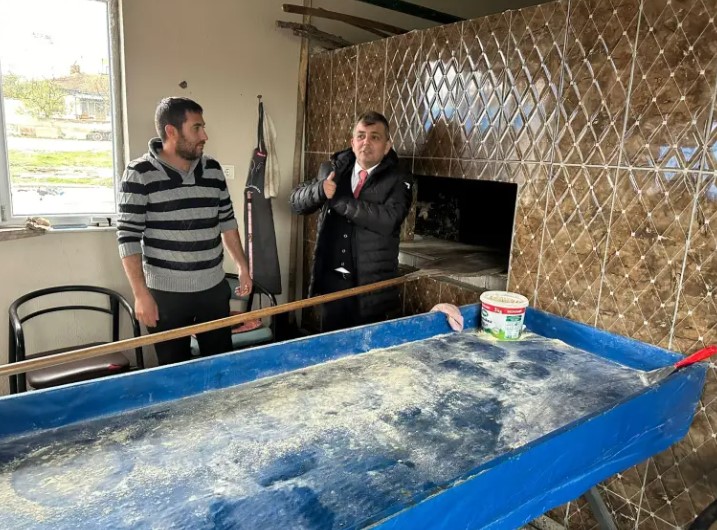 Başkan Koyuncu Belediye fırınlarını gezdi