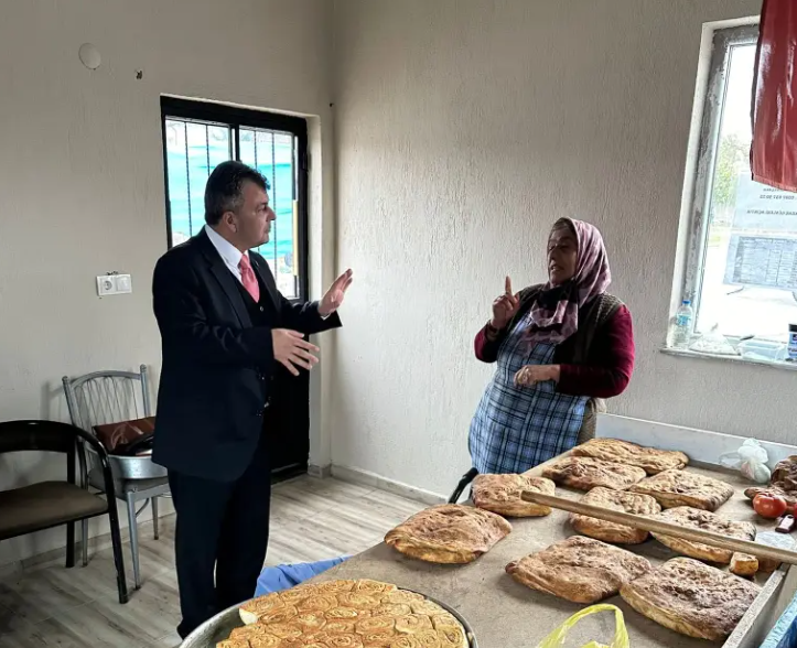 Başkan Koyuncu Belediye fırınlarını gezdi