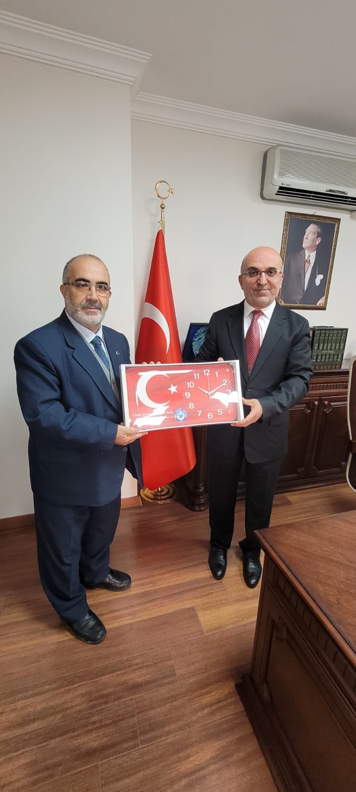 Afyon Müftüsü İmamoğlu'na hayırlı olsun ziyaretleri devam ediyor
