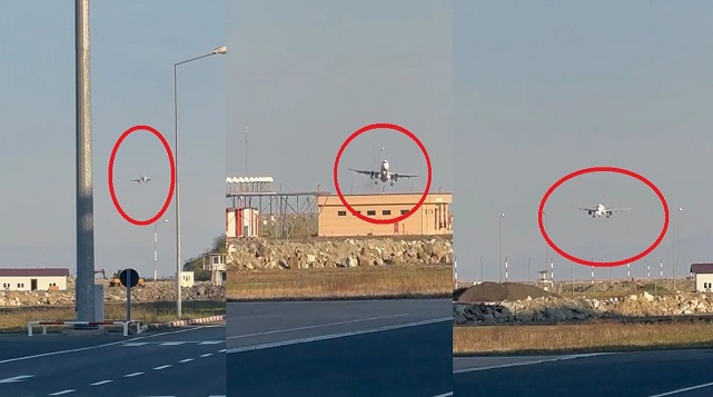Hava da Zor Anlar Yaşandı. Yolcular Ecel Teri Döktü
