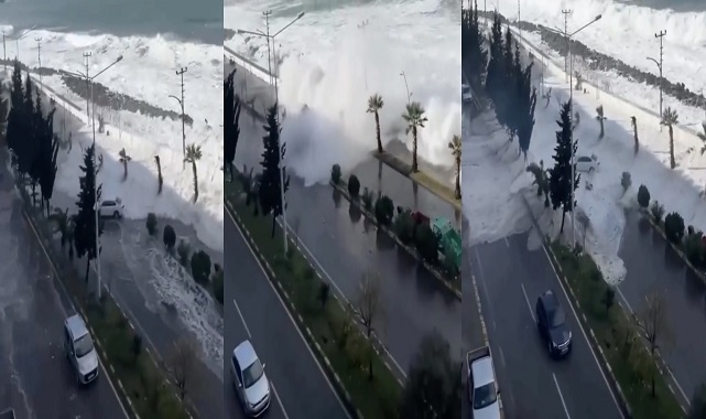 Dev Dalgalar Korku Yarattı