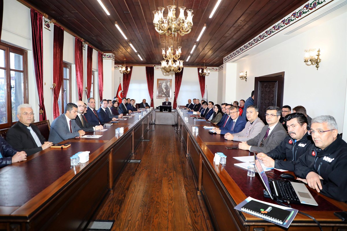 2023-2024 Kış Tedbirleri masaya yatırıldı