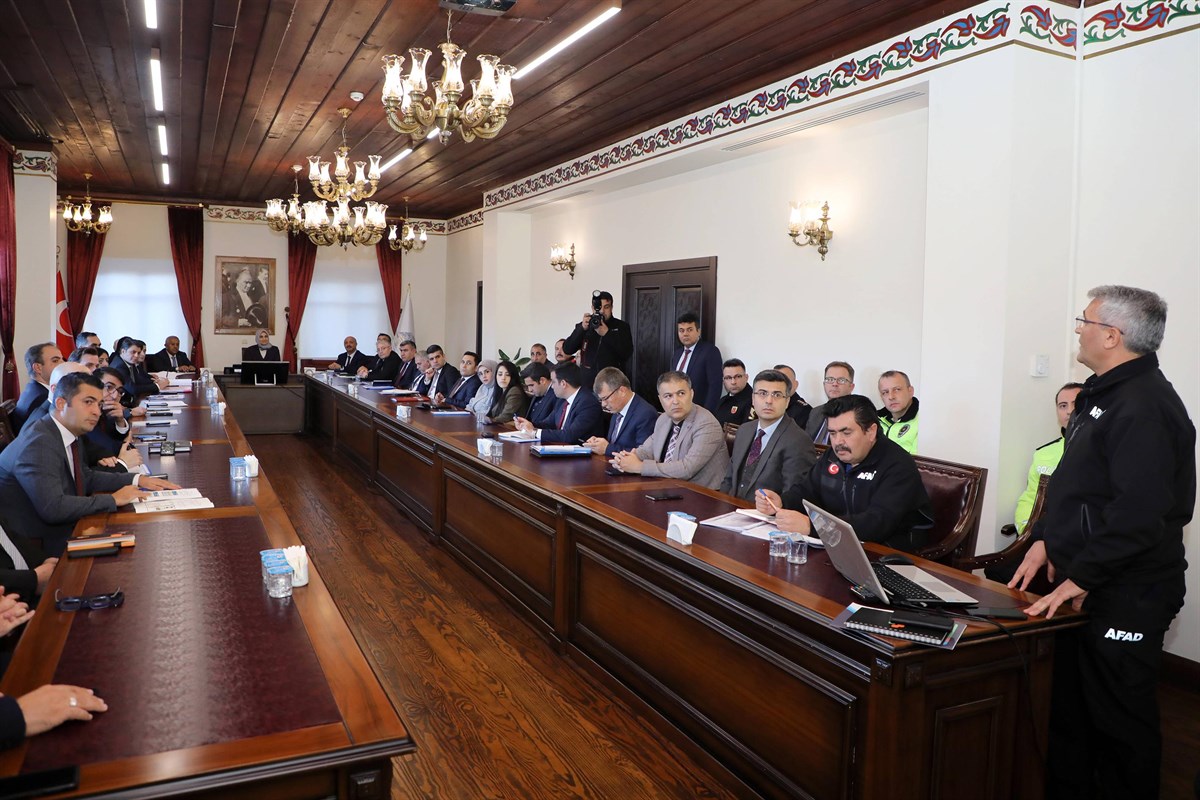 2023-2024 Kış Tedbirleri masaya yatırıldı