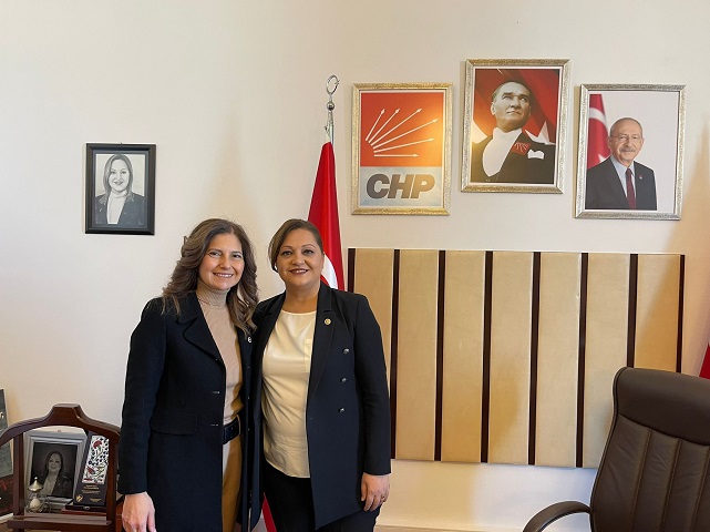 Eski Milletvekili CHP'li Köksal'ı Ziyaret Etti