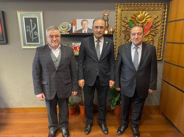 Partililer Vekil Arslan'ı Ziyaret Etti.
