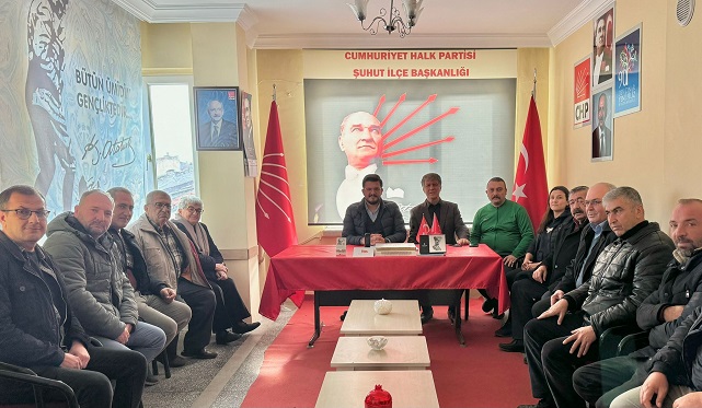 CHP'li Peynirci Şuhut'un Önemine Değindi