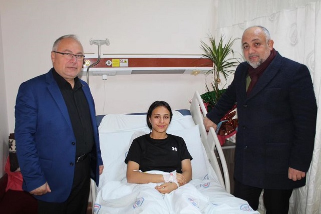 Kasapoğlu Acil Şifalar Diledi