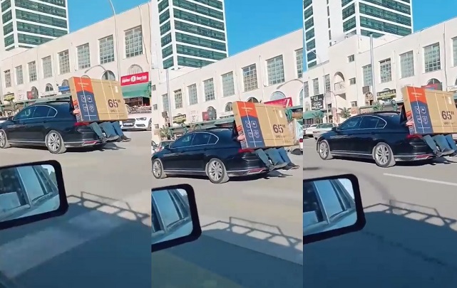 Trafikte Yaptıkları Akıl Tutulması Yarattı