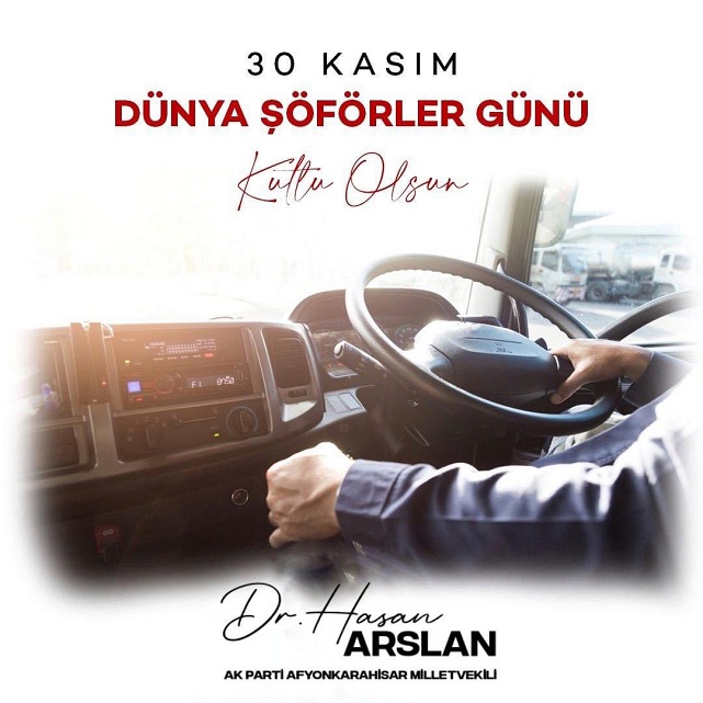AK Partili Arslan  Şoförler Gününü Kutladı