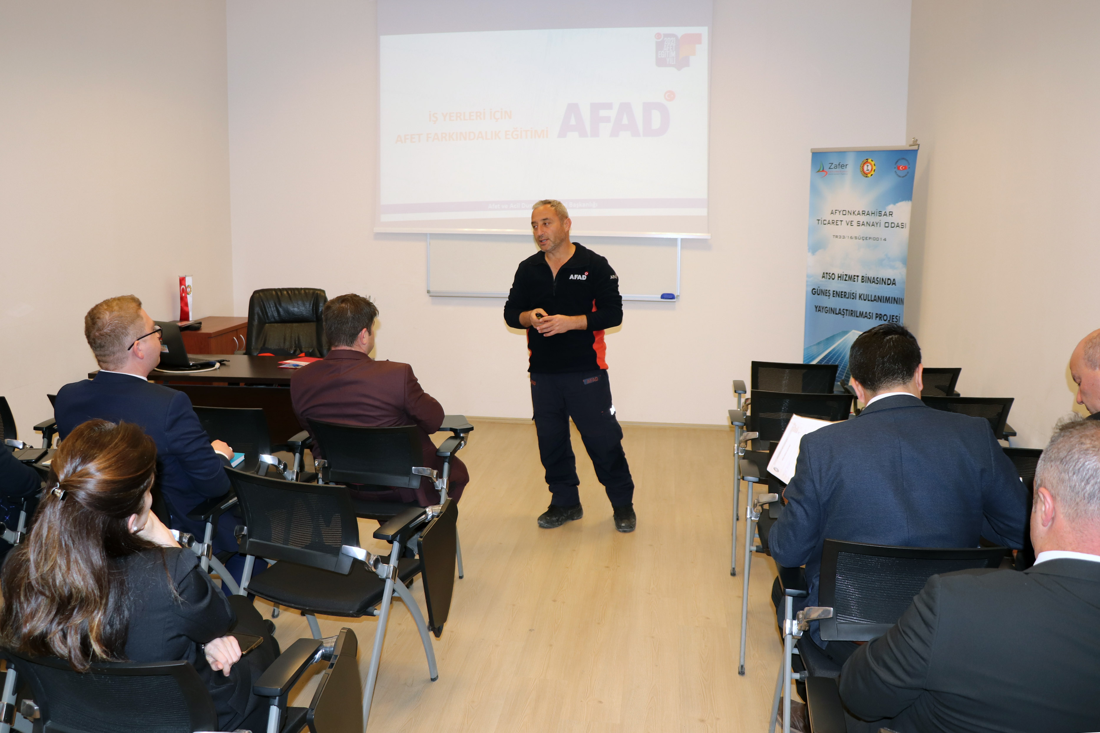 ATSO personeline Afet ve Acil Durum Eğitimi verildi
