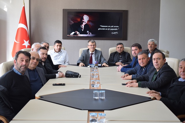 Muhtarlardan Bilim'e Ziyaret