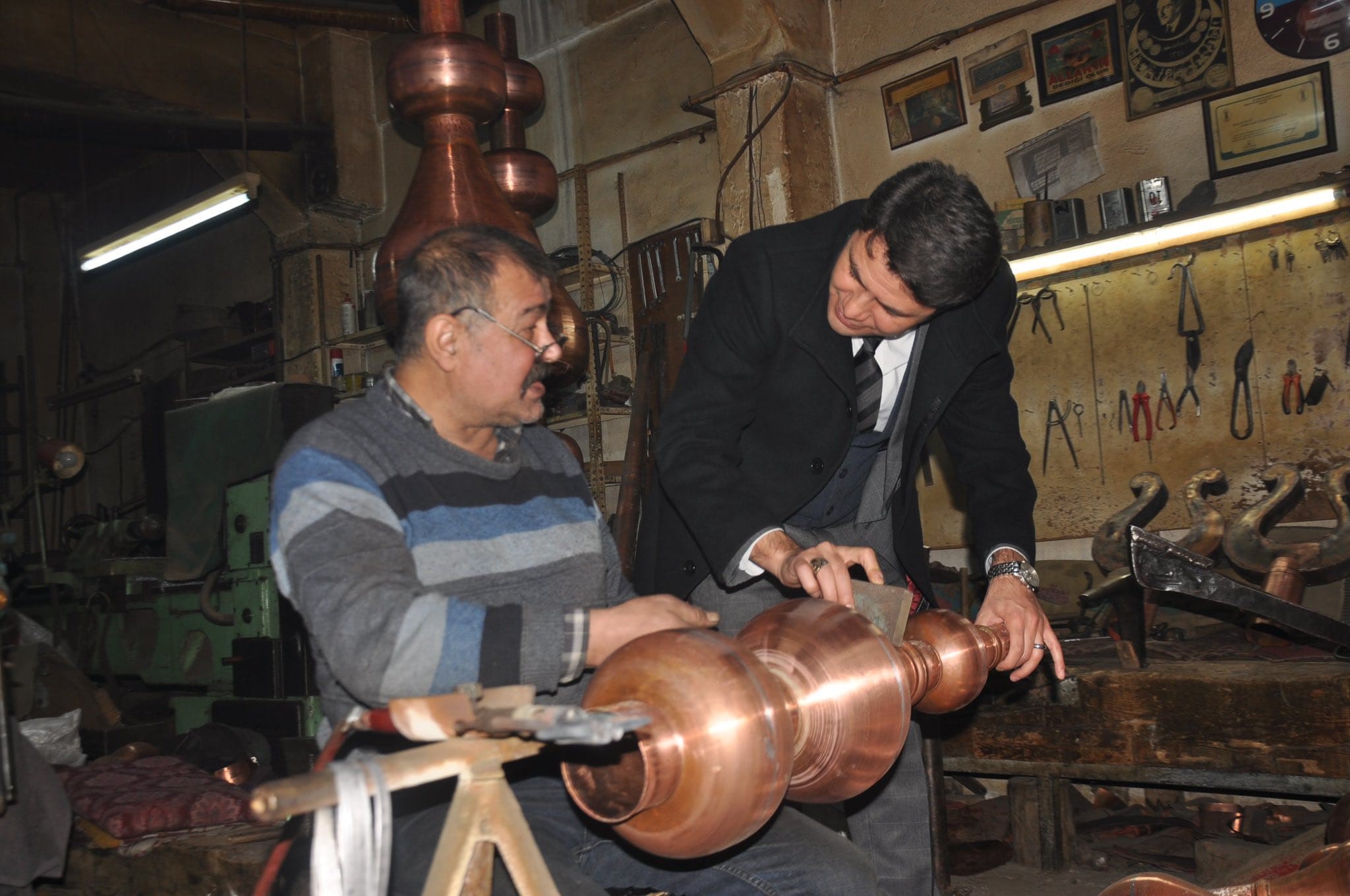 Bakırcılık Mesleği Devam Ettiriliyor