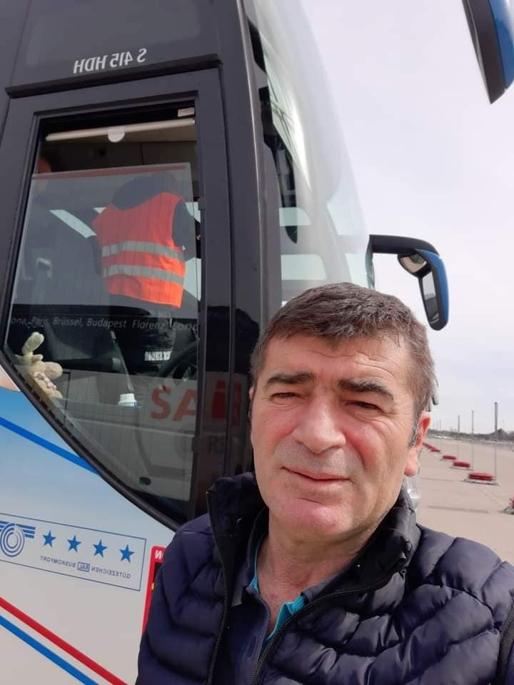 GURBETÇİ OTOBÜS ŞOFÖRÜ KAZADA HAYATINI KAYBETTİ