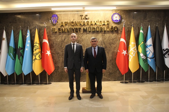 Bayat Kaymakamı Müdür Ay'ı Ziyaret Etti.