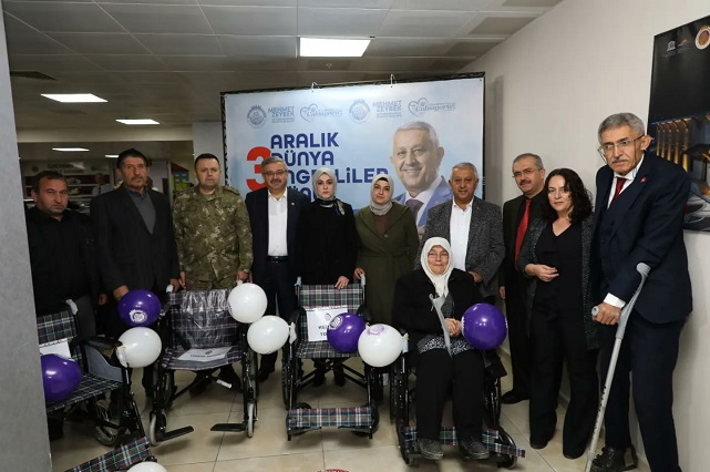 AK Partili Yurdunuseven ''Engelli Kardeşlerimizin Yanında Olmaya Devam Ediyoruz''