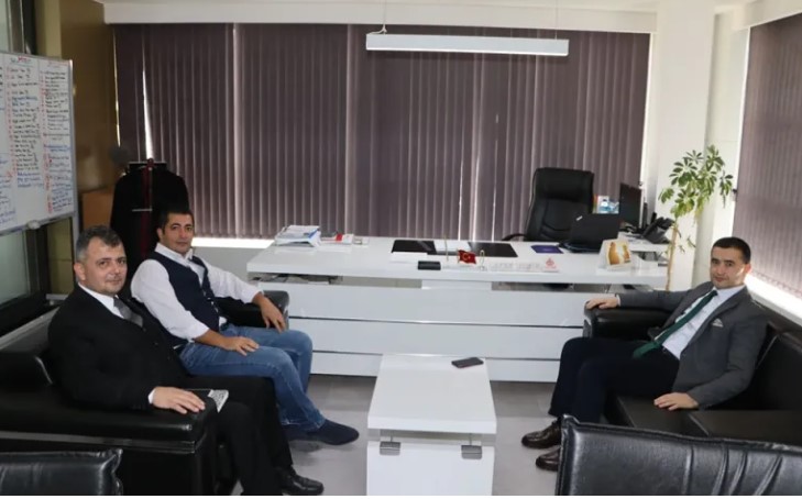 Başkan Koyuncu kurum müdürlerini makamlarında ziyaret etti