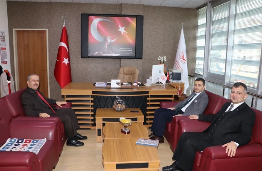 Başkan Koyuncu kurum müdürlerini makamlarında ziyaret etti