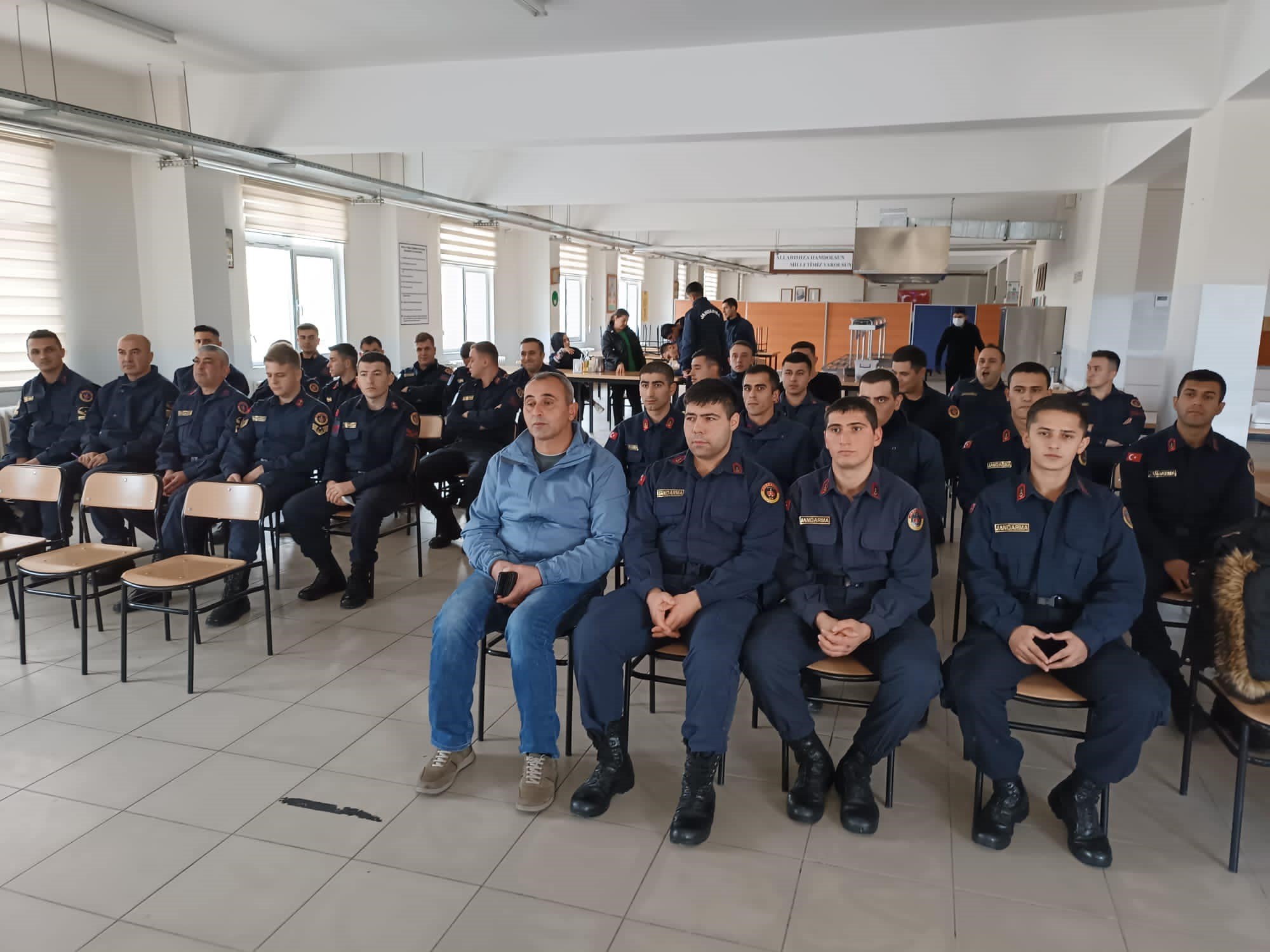 Cezaevi Jandarma Tabur Komutanlığı Personellerine Su Verimliliği Anlatıldı
